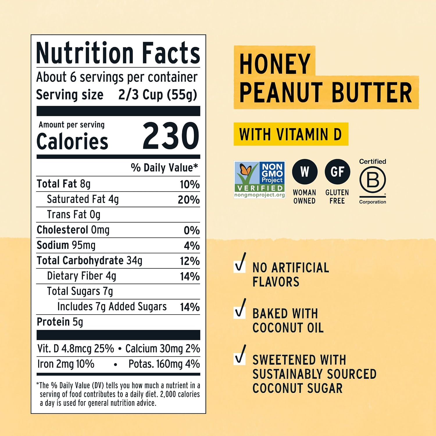 Purely_Elizabeth,_Honey_Peanut_Butter,_Superfood_Cereal_with_Vitamin_D_(1_Box,_11oz),_6g_Fiber