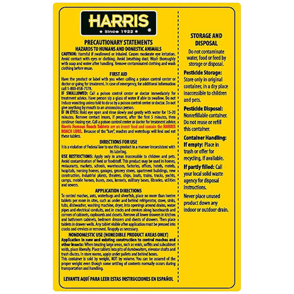 Harris_Roach_Tablets,_Boric_Acid_Roach_and_Insects_Killer_with_Lure,_Alternative_to_Bait_Traps