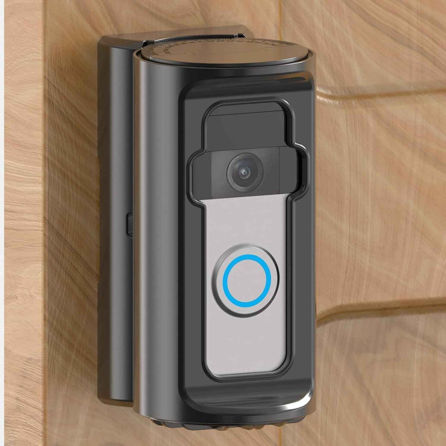 Sleek No-Drill Mount for Ring Doorbell – Compact Adjustable Bracket in a Clean, Low-Profile Design
