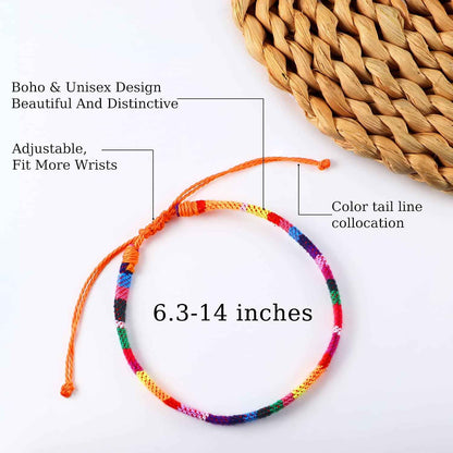 WATERPROOF JEWELRY 24 Bulk Surfer Bracelet Assortment – Quiet Design Handmade Anklets, Adjustable Waterproof Rope for Less-Is-More Styling