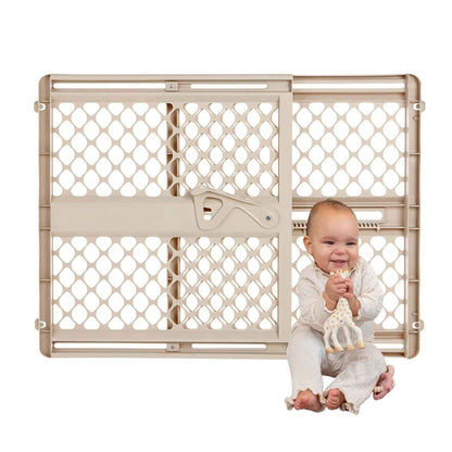 Toddleroo by North States Supergate Ergo Baby Gate – Baby-Proof Doorway Gate for Crawlers 6 to 24 Months