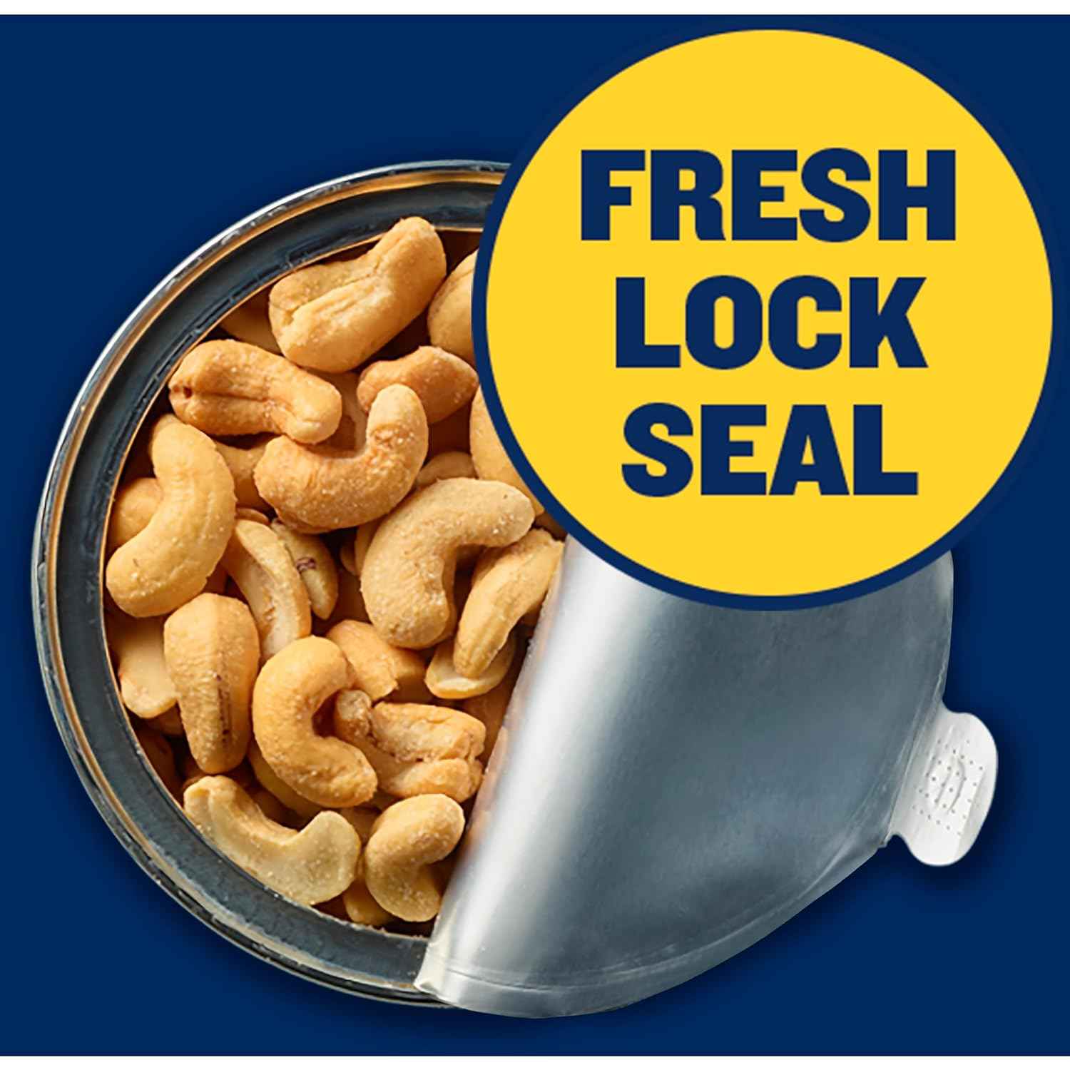 PLANTERS Whole Cashews with Sea Salt – Premium Housewarming Gift for New Homeowners, Kosher Snack