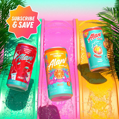Alani Nu Variety Pack Mini Energy Drinks – Cute Birthday Gift for Her, Stocking Stuffer for Gym Girlfriends