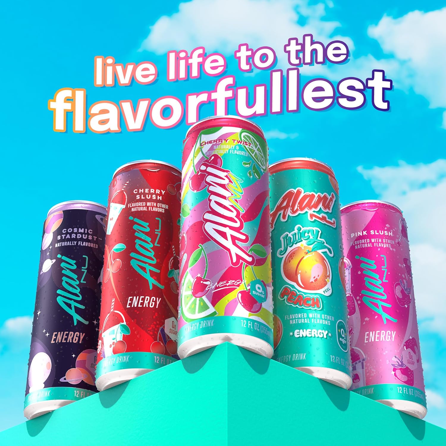 Alani Nu Variety Pack Mini Energy Drinks – Cute Birthday Gift for Her, Stocking Stuffer for Gym Girlfriends