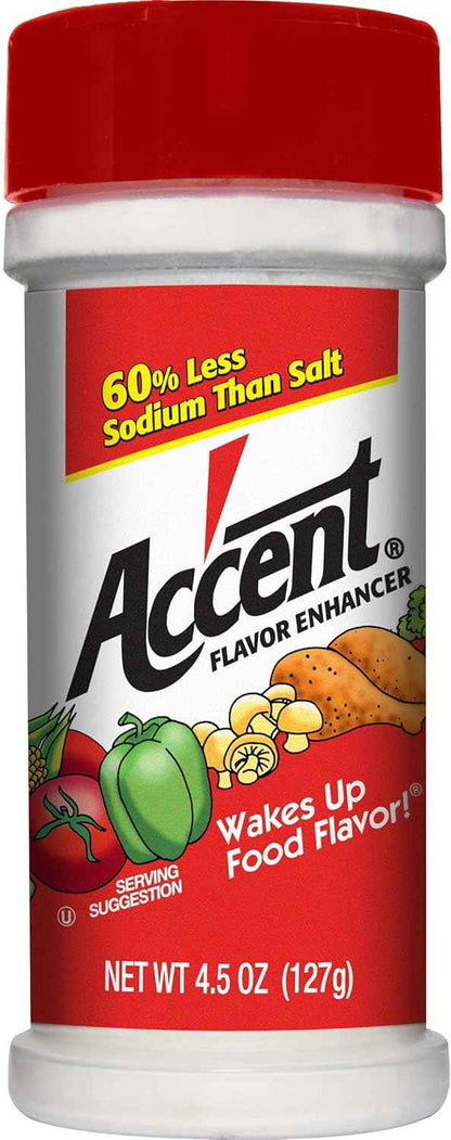 Ac'cent All Natural Flavor Enhancer for the Minimalist Pantry, One Bottle Umami Seasoning That Replaces Many Jars