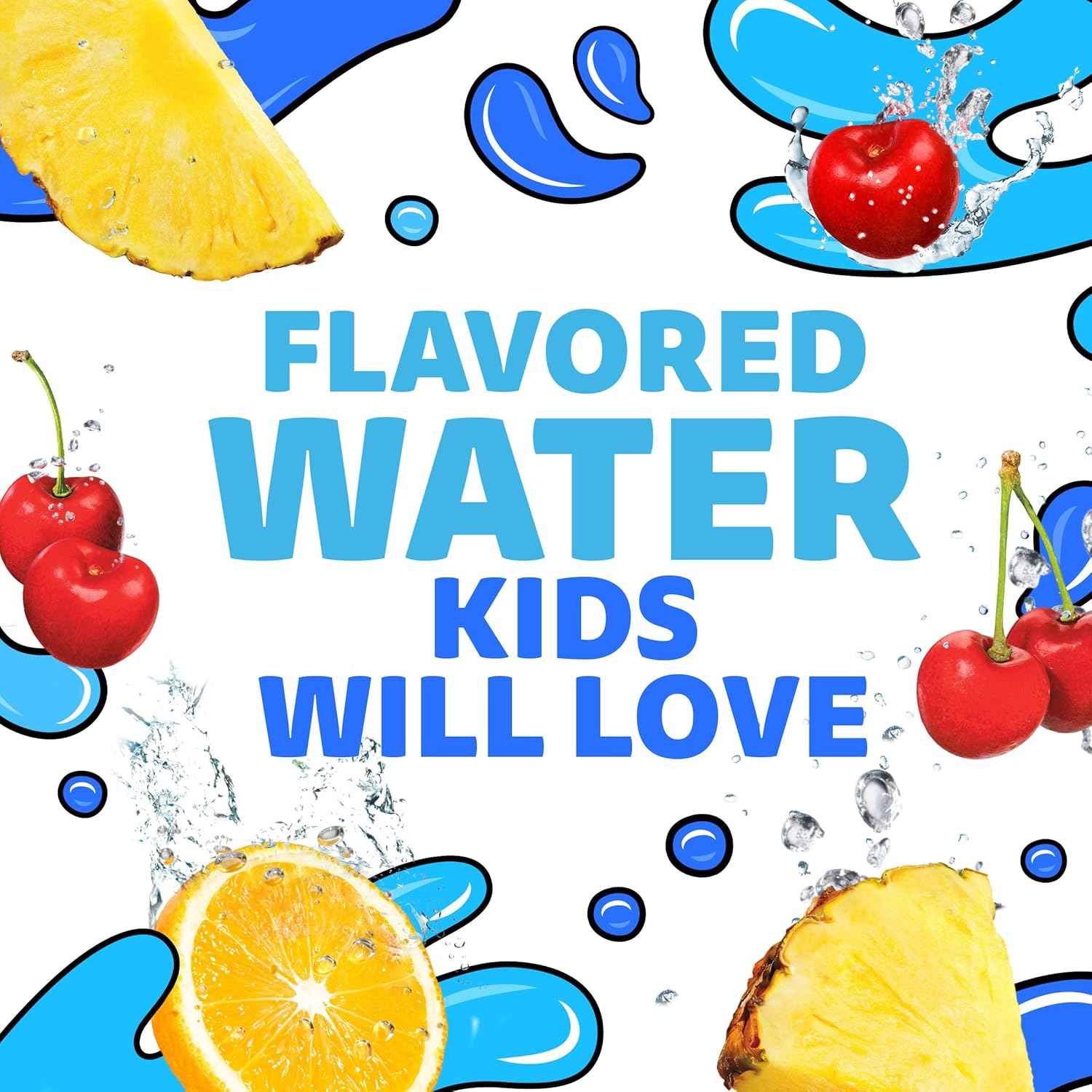 Capri Sun Roarin' Waters Tropical Punch – Stevia-Sweetened Lunch Prep Hydration, 40 ct Bulk Pack