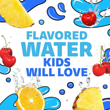 Capri Sun Roarin' Waters Tropical Punch – Stevia-Sweetened Lunch Prep Hydration, 40 ct Bulk Pack