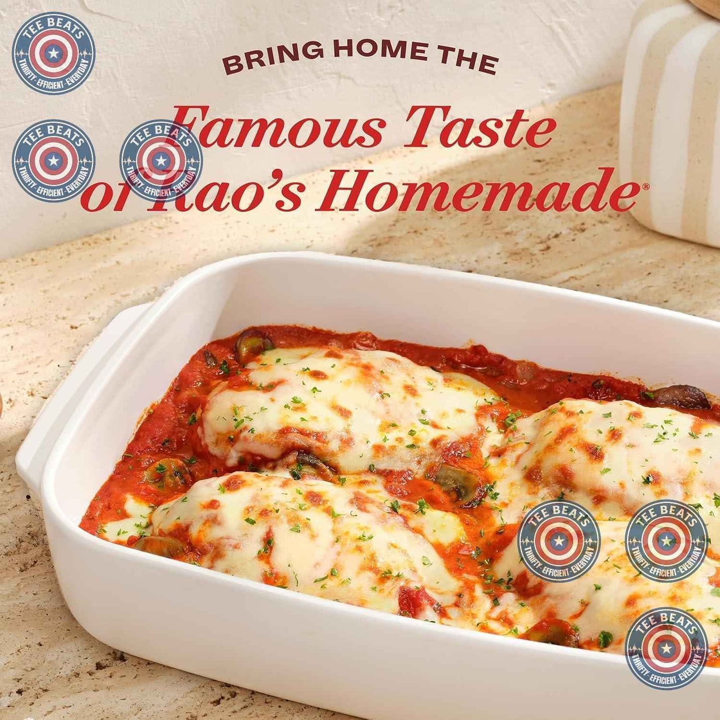Rao's Homemade Marinara – Simple 24 oz All-Purpose Sauce, Just Tomatoes, Olive Oil, and Herbs, Made for Effortless Home Cooking