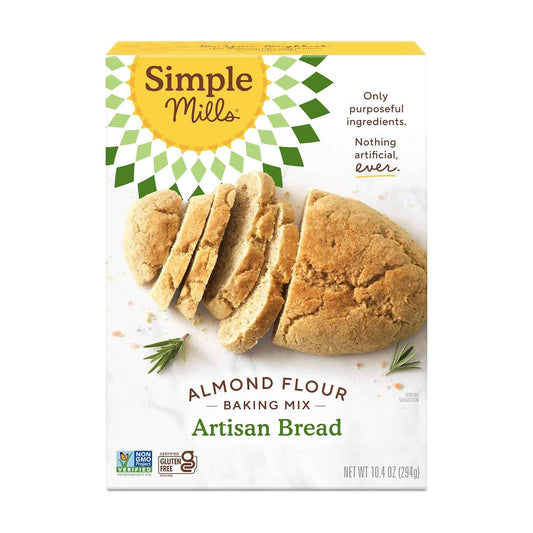 Simple Mills Almond Flour Baking Mix – Allergy Free Bread Mix for School Lunchbox and Birthday Cake