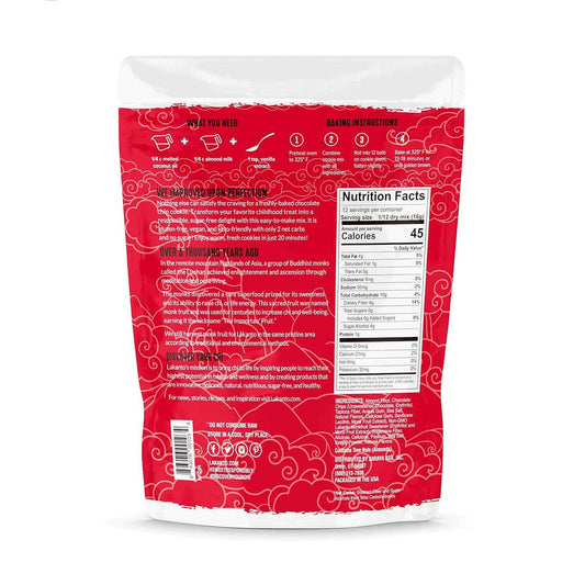 Lakanto Sugar Free Chocolate Chip Cookie Mix – Keto Wellness Treat for Mindful Snacking, Monk Fruit Sweetened