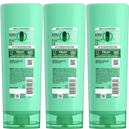 Garnier Fructis Pure Clean Hydrating Conditioner – Mindful Self-Care Hair Ritual for Sensitive Scalps