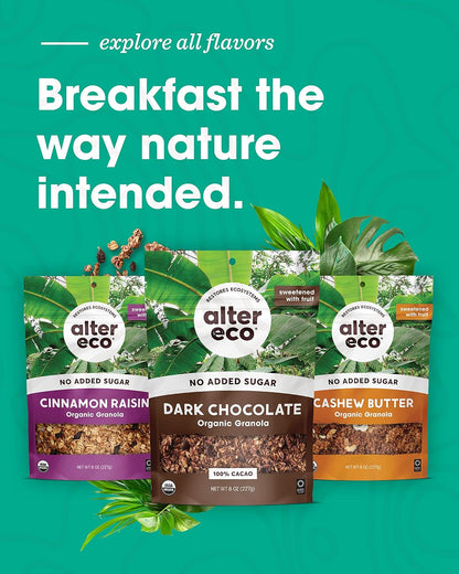 Alter Eco Cashew Butter Granola – Thoughtful Vegan Gift Basket Addition for Health Lovers