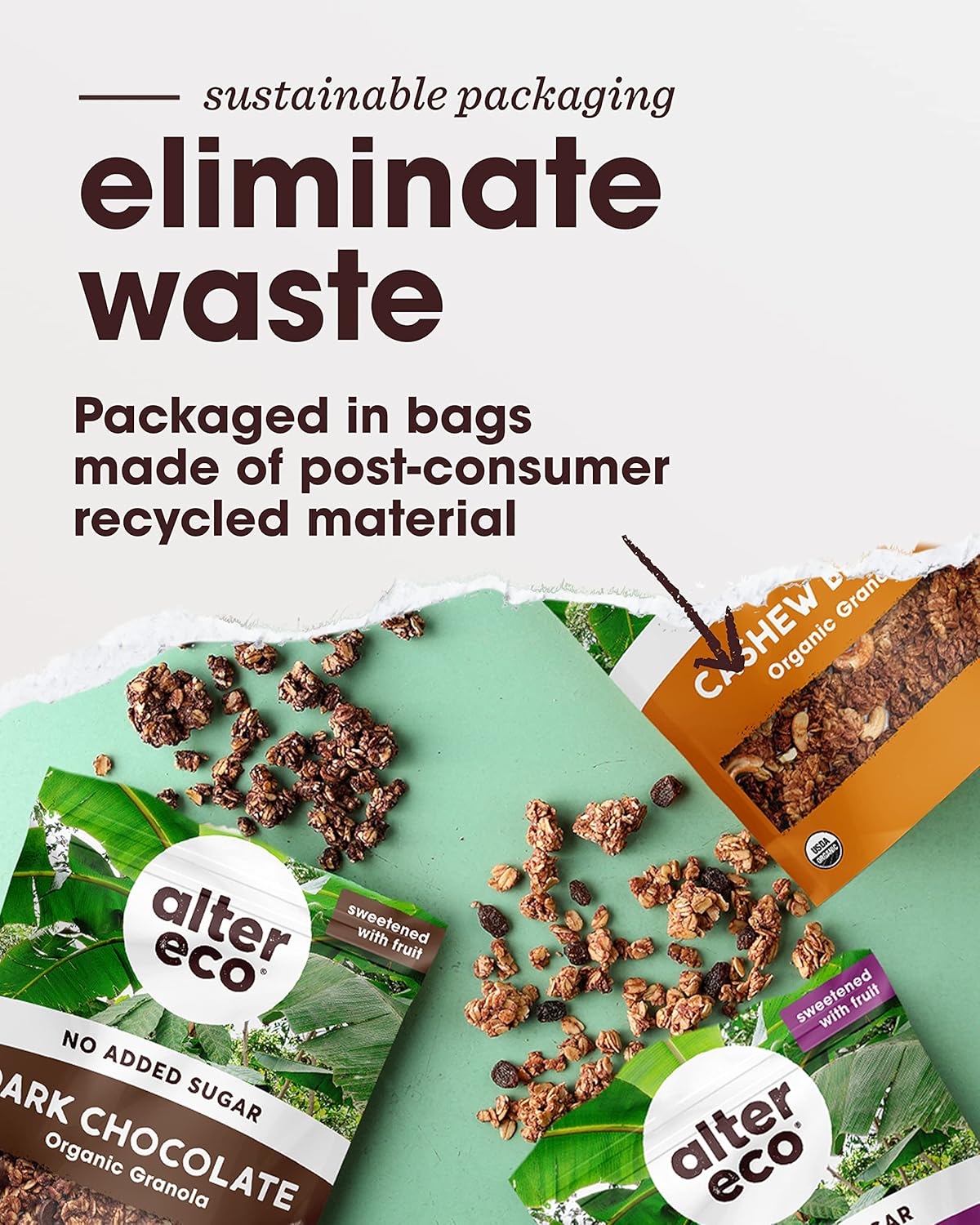 Alter Eco Cashew Butter Granola – Thoughtful Vegan Gift Basket Addition for Health Lovers