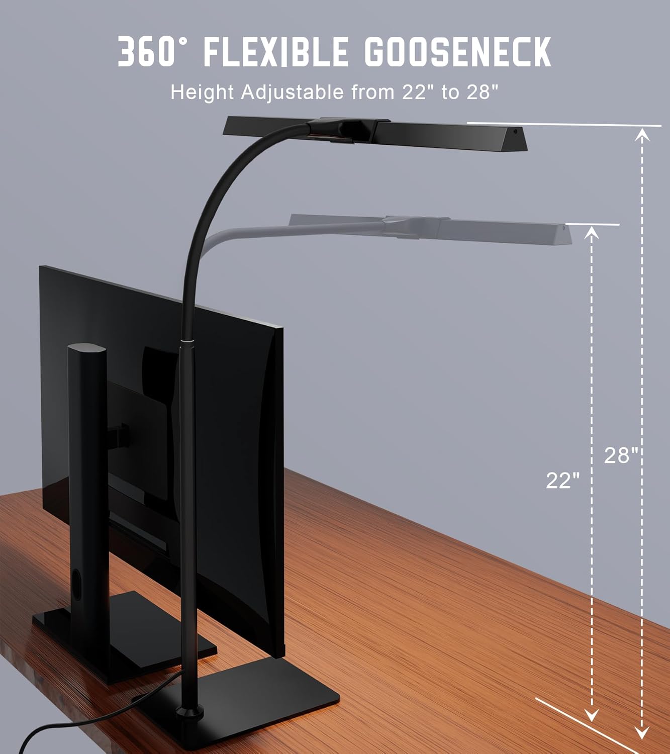 aluminum and silicone construction with weighted metal base, available in matte black or matte white