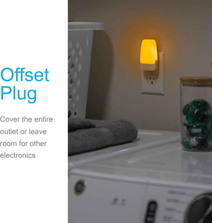 GE Sleeplite Plug in Nightlight – Toddler Bedroom Night Light, No Flame No Wax Safe for Kids
