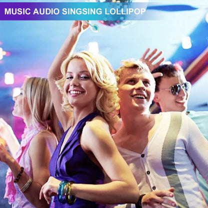 Amos Music Lollipop Candy – Audio Singing Lollipop Surprise Gift for Her, Individually Wrapped Novelty Birthday Present