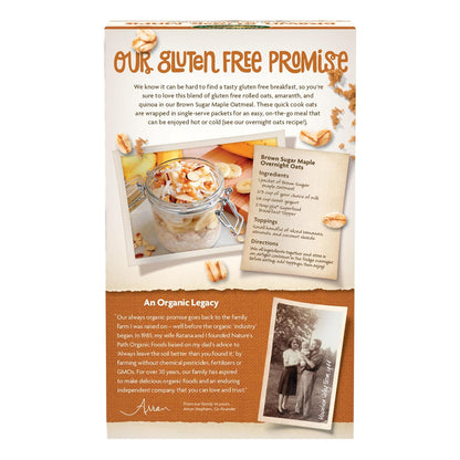 ancient-grain blend of amaranth, quinoa, and sorghum added for protein and texture