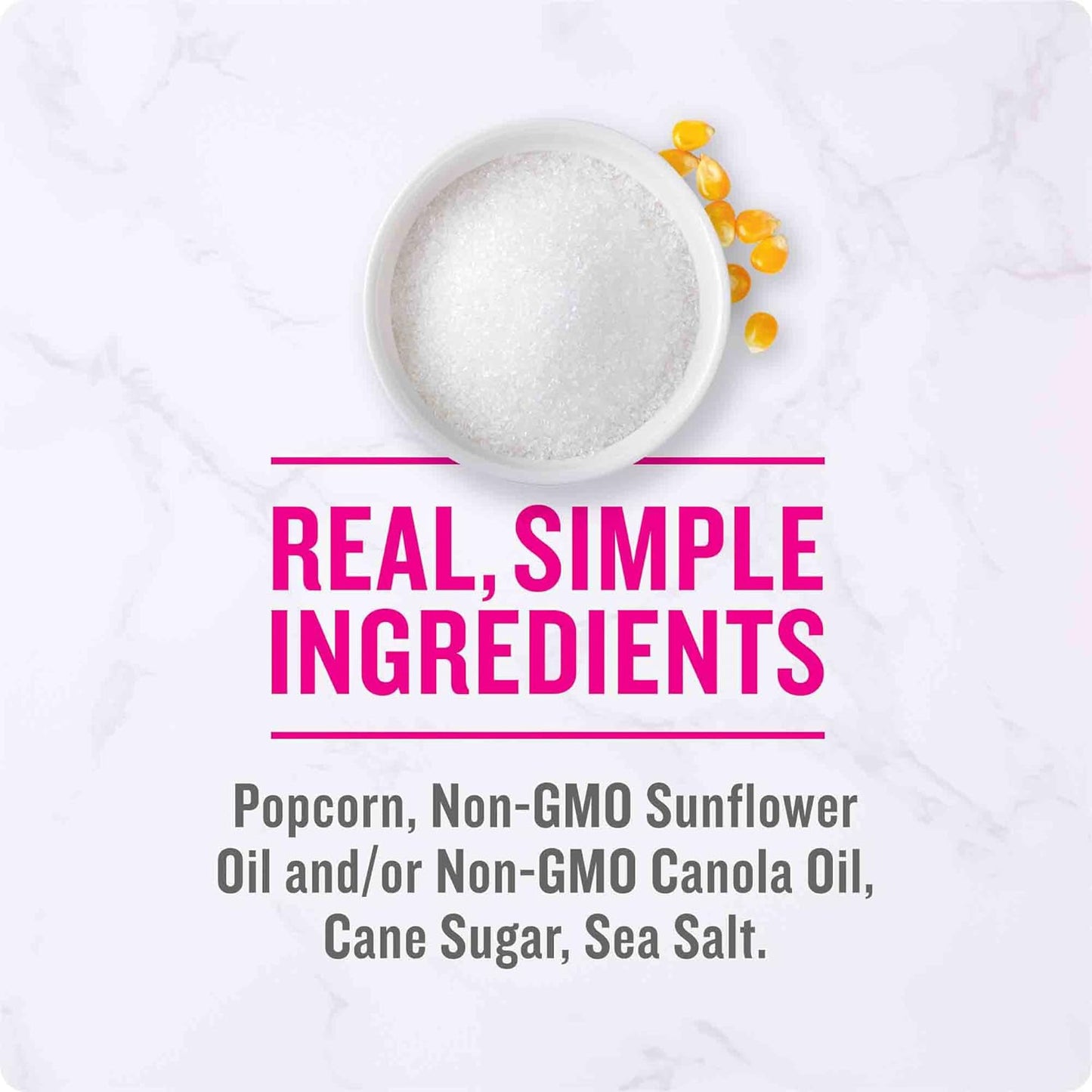 Angie's Boomchickapop Popcorn – 70-Calorie Pantry Snack for Guilt-Free Wellness Routines