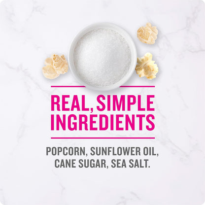 Angie's BOOMCHICKAPOP Sweet & Salty Kettle Corn Popcorn – Gluten-Free Mindful Snacking Packs for Portion-Controlled Halloween Treats