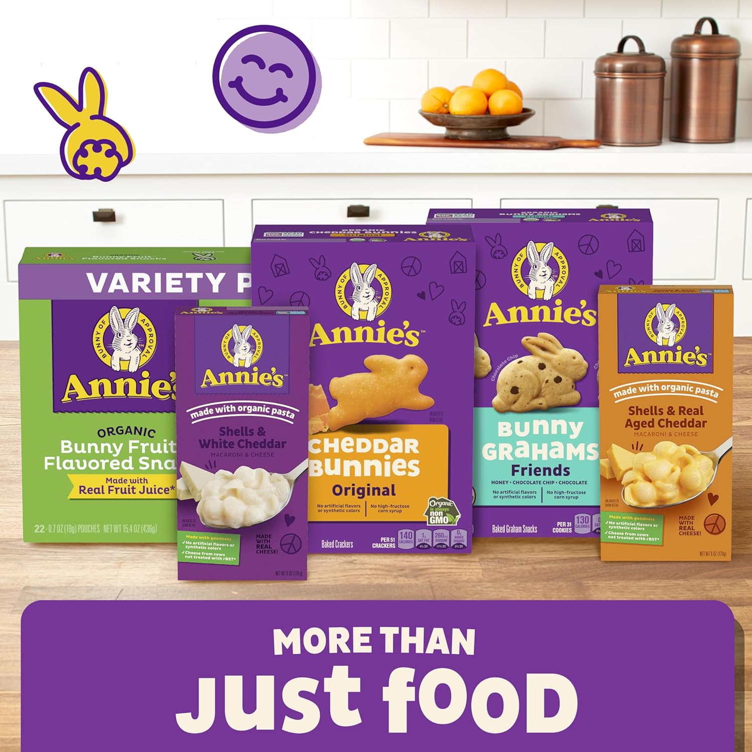 Annie's Organic Variety Pack – Road Trip Snacks for Kids in the Car, 12 Travel Pouches