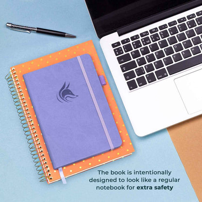 Clever Fox Password Book – Desk-Side Internet Login Logbook for Frequent Web Users