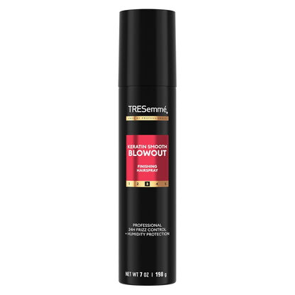 anti-frizz keratin smooth finishing formula