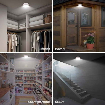 STAR-SPANGLED 6.3" Motion Ceiling Light – Designer-Grade Downlight for Hallways, Closets, and Entryways