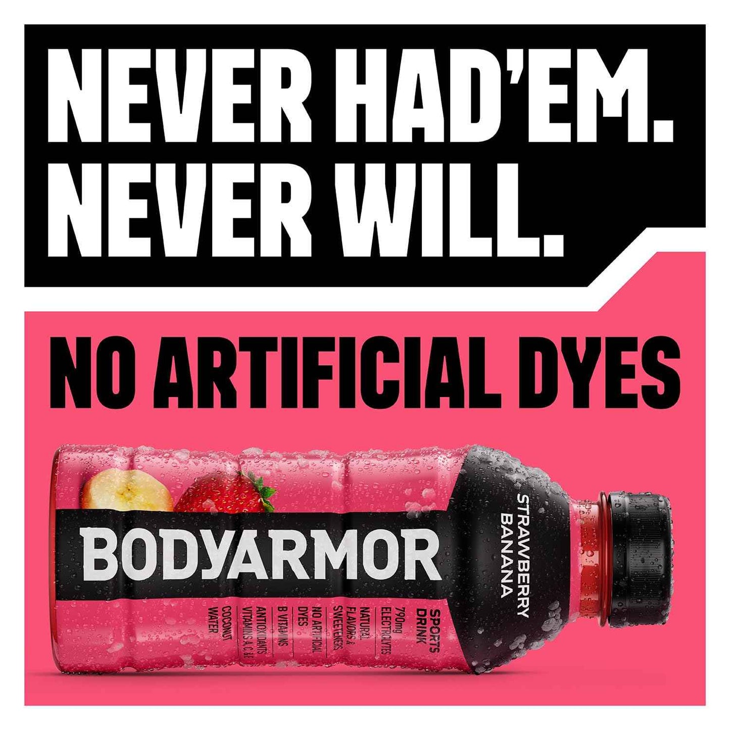 BODYARMOR ZERO Sugar Lemon Lime – Clean-Label Electrolyte Drink for an Uncluttered Wellness Fridge