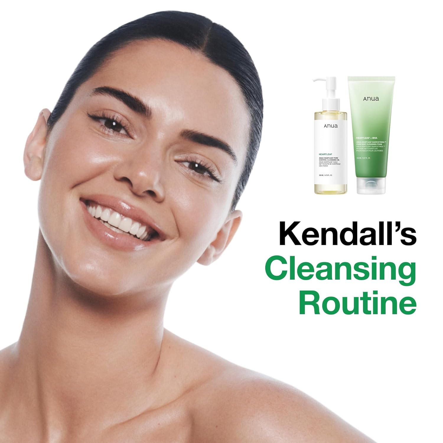 Anua Heartleaf Pore Control Cleansing Oil – Nightly Self-Care Ritual for Sensitive Skin, Calming Oil Cleanse