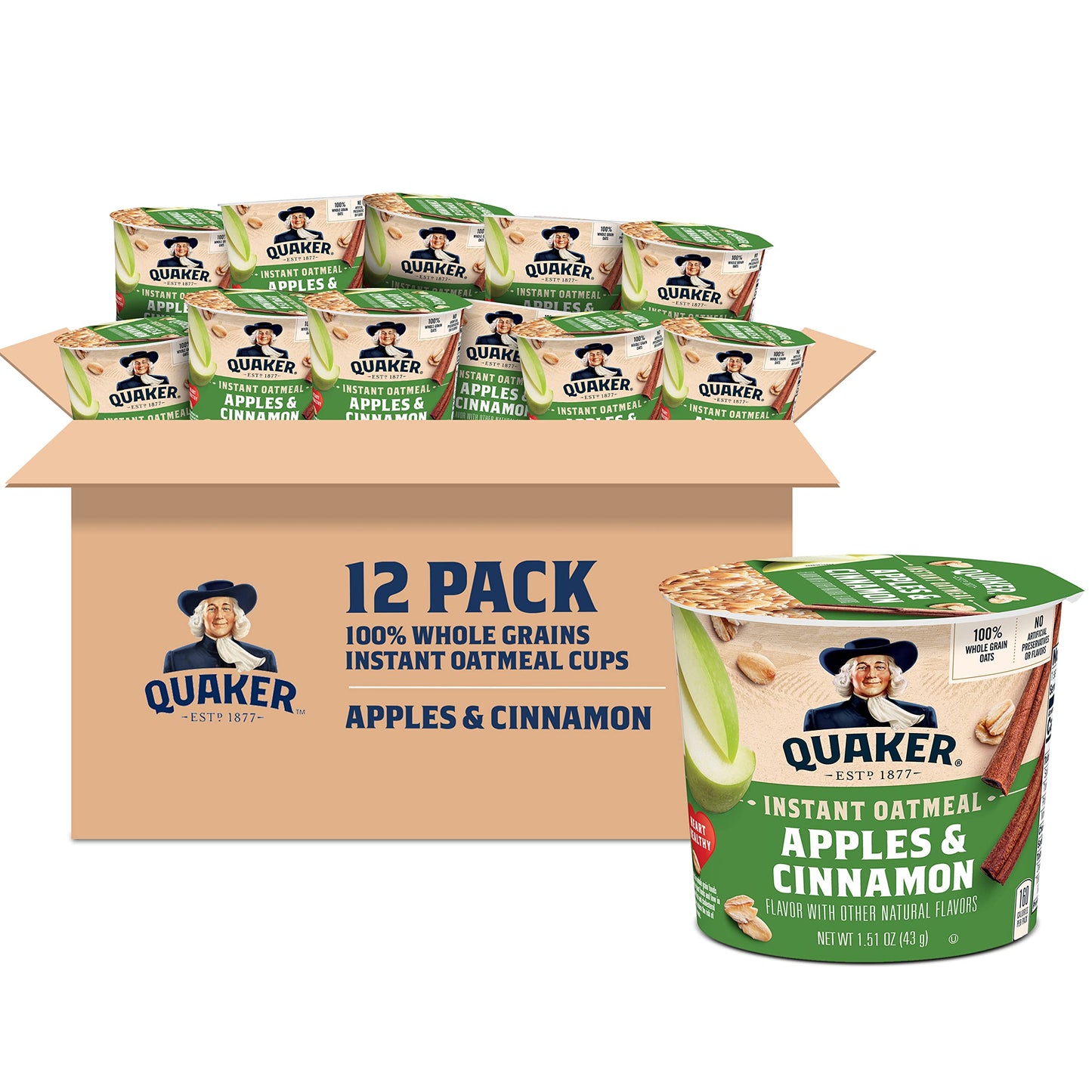 Apples & Cinnamon Express Cups, 12 Count