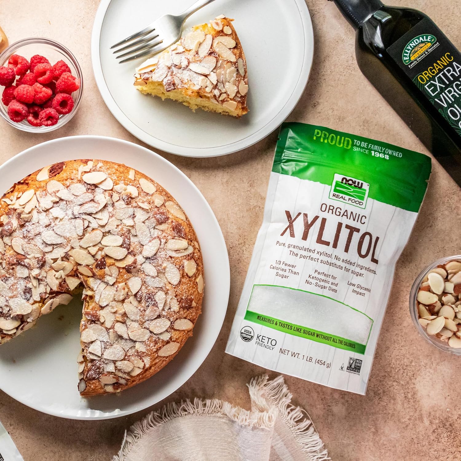 approximately 1/3 fewer calories than table sugar