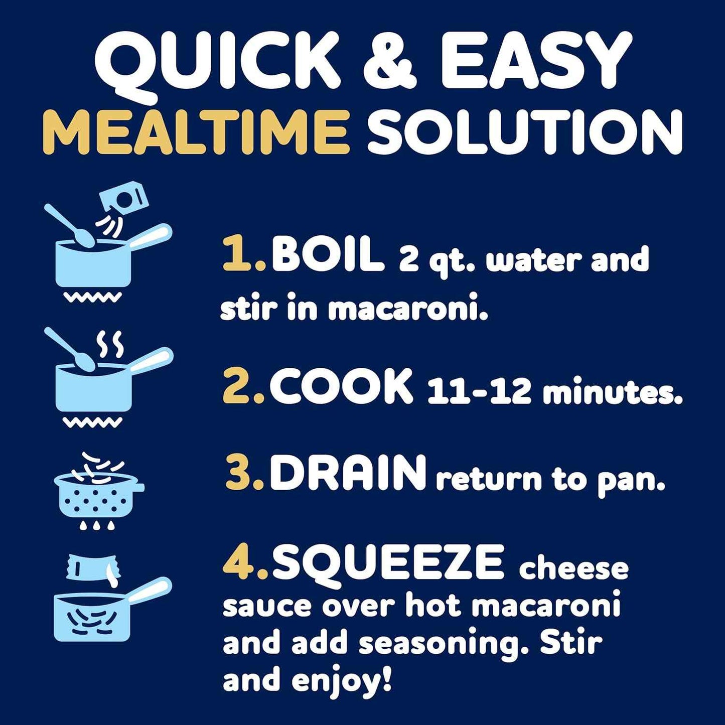 Kraft Deluxe White Cheddar Garlic & Herbs Mac and Cheese – Quick 15-Minute Work-from-Home Lunch, Stovetop Mac