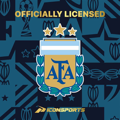 Icon Sports Argentina Soccer Ball Size 3 – Youth Training Ball for Kids Practice in the Backyard and Park