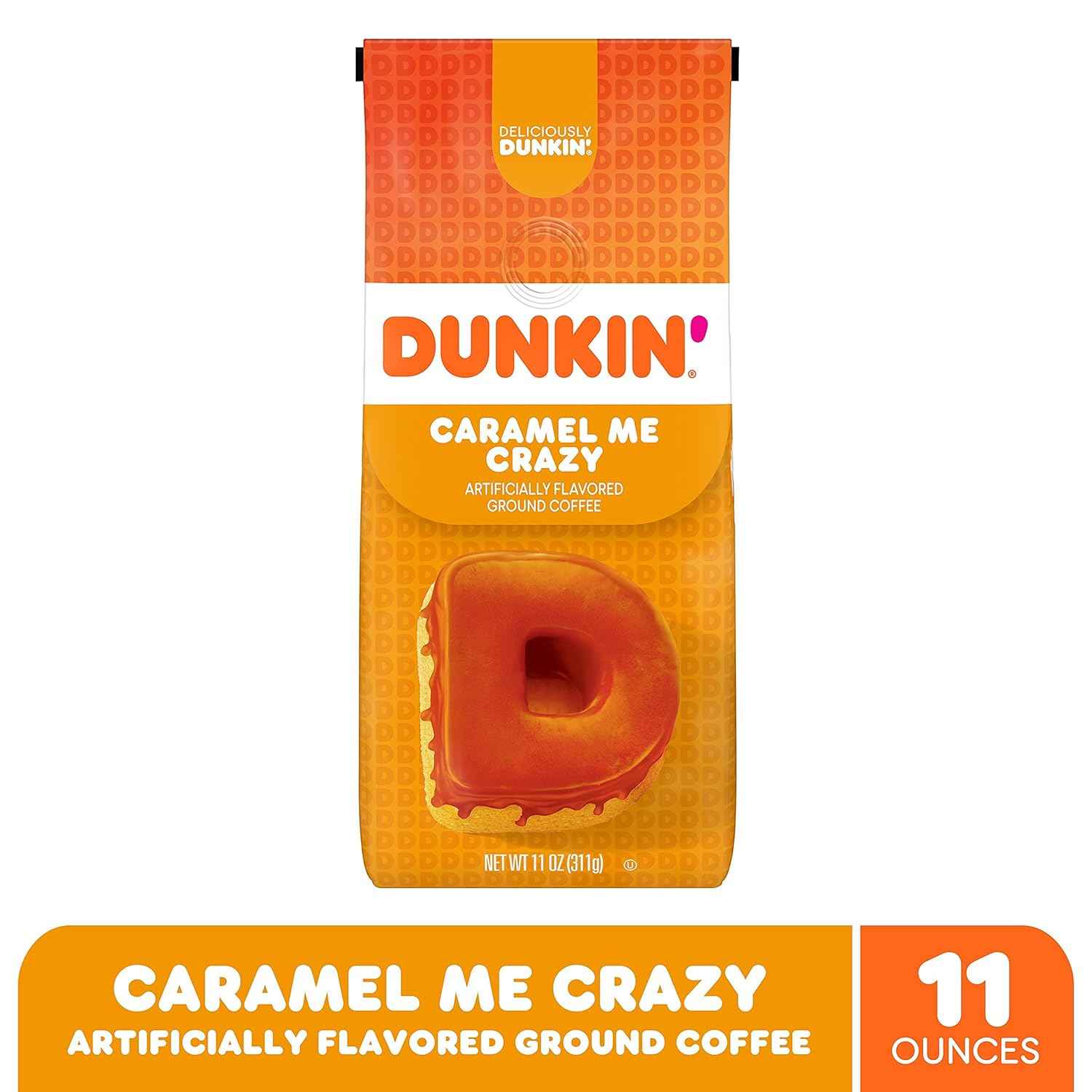 Dunkin' Caramel Flavored Coffee – Mindful Coffee Break Treat, Guilt-Free Indulgence