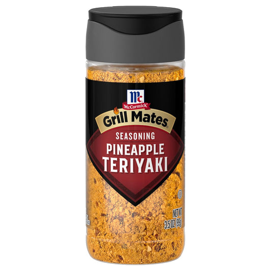 asian-inspired blend of brown sugar, garlic, ginger, tamari soy sauce, and pineapple