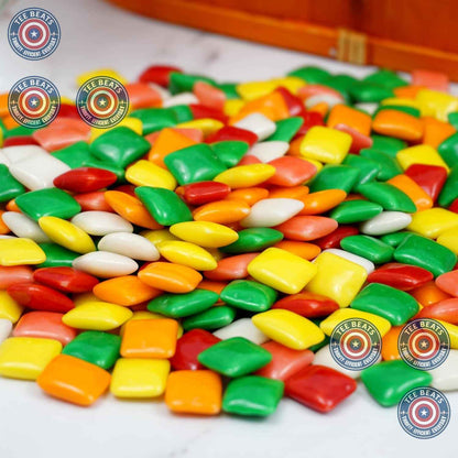 Hampton Popcorn & Candy Company Chiclets Chewing Gum - 1 Pound Assorted Gift Pack for Birthday Gift Baskets and Holiday Parties