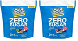 JOLLY RANCHER Zero Sugar Fruit Candy – Valentines Day and Easter Basket Treat Bag for Health Conscious Loved Ones, 6.1 oz
