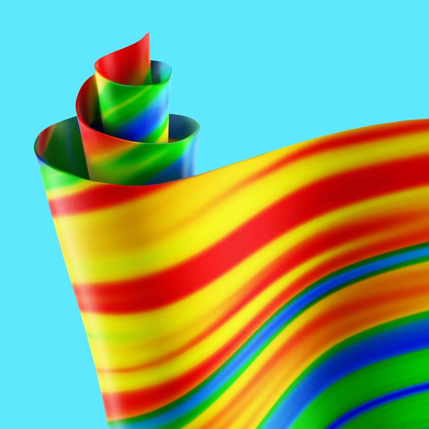 Fruit Roll-Ups Tropical Tie-Dye Variety – Worry-Free Gluten-Free Snack for Allergy-Conscious Families