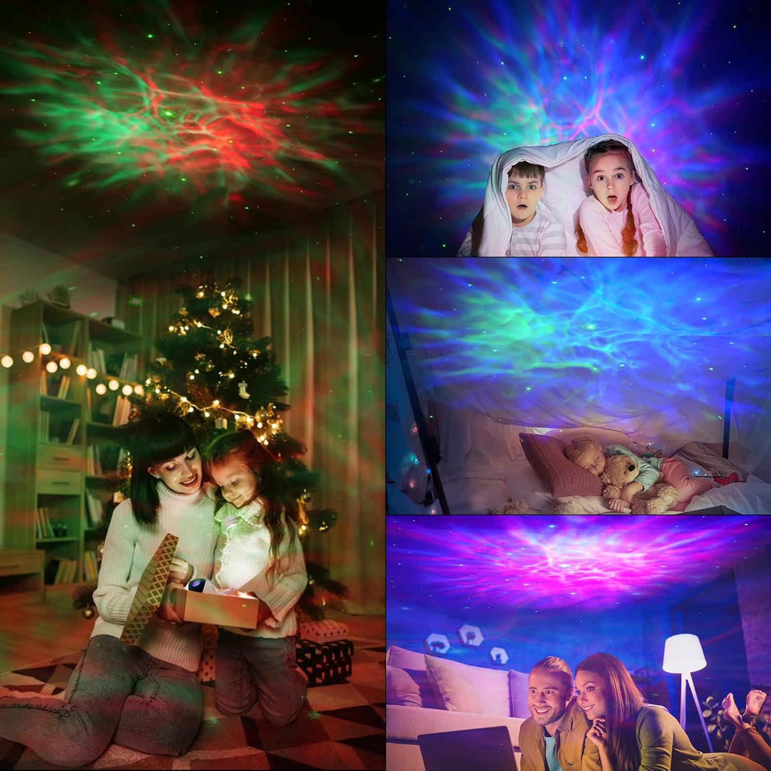 Astronaut Galaxy Projector – Calming Night Light for Relaxation, Star Breathing Mode for Stress Relief