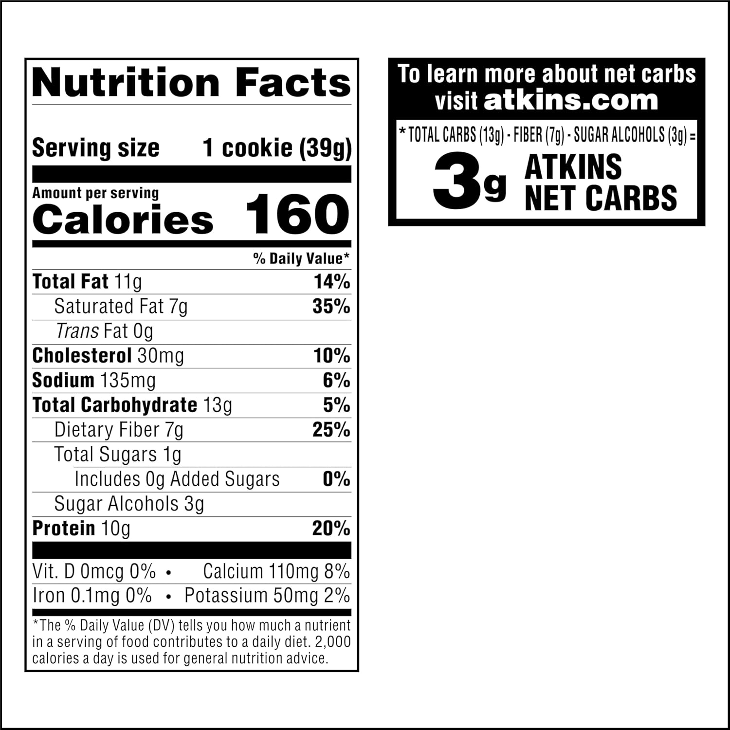 Atkins Chocolate Chip Protein Cookie – Thoughtful Keto Gift for the Low-Carb Dieter in Your Life