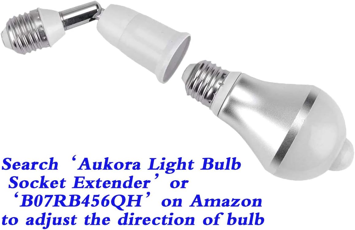 Aukora Motion Sensor Light Bulbs – No Flame, No Wax, No Burns Lighting for Safe Kids Bedrooms and Playrooms