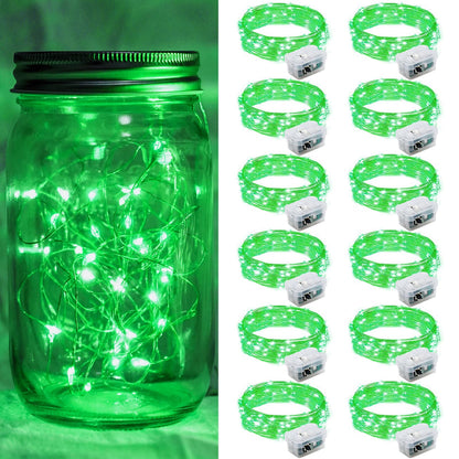 Aurora Glow Fairy Lights 7ft Battery Operated Cool to Touch Kids Room Night Light for Nursery and Playroom