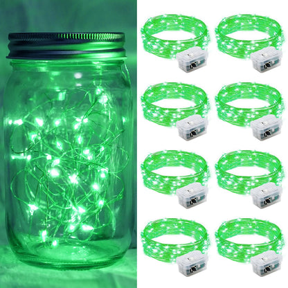 Aurora Glow Fairy Lights 7ft Battery Operated Cool to Touch Kids Room Night Light for Nursery and Playroom