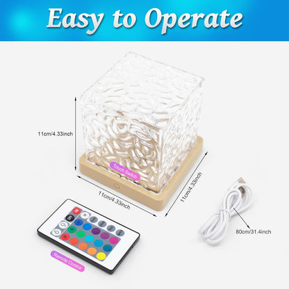 AuroraLume Galaxy Ocean Wave Projector – Thoughtful Birthday Gift for Mom and Women, 16 Colors Mood Light with Remote