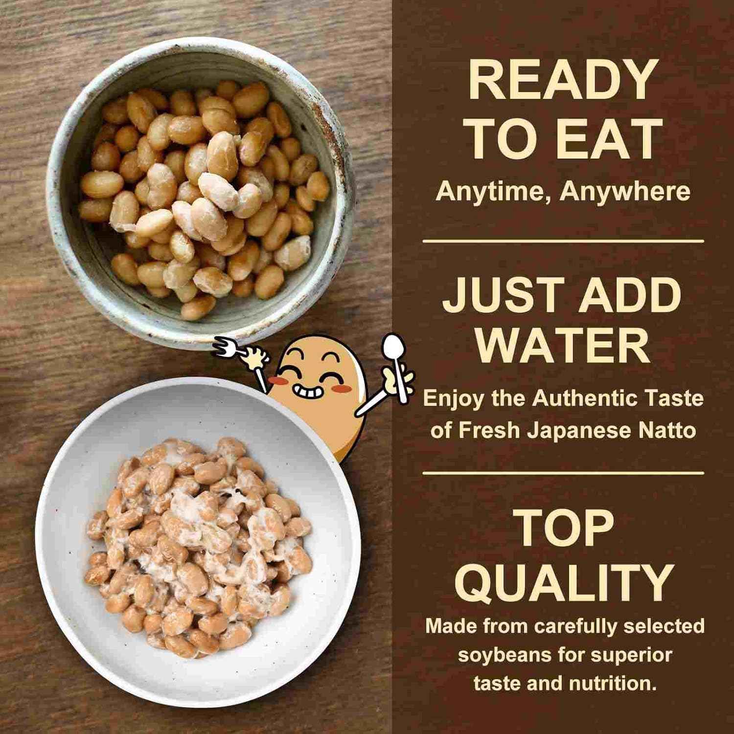 JAYUSS Freeze-Dried Natto – Single-Ingredient Plant Protein for Clutter-Free, Intentional Pantries