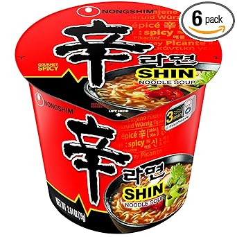 authentic korean ramyun formulation from nongshim, a top global noodle brand