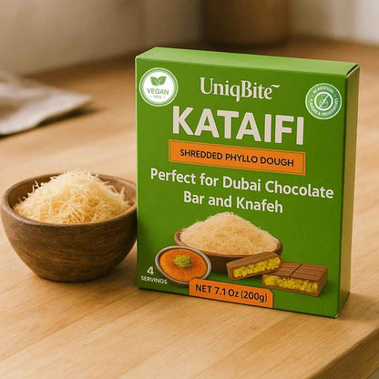 Kataifi Dried Phyllo Dough – Shelf-Stable Baking Staple Sealed for Freshness in Every Family Kitchen