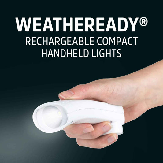 Energizer Weatheready Plug-in Emergency Light – Everyday Household Flashlight for Garage, Office, and Apartment, Stays Charged Always