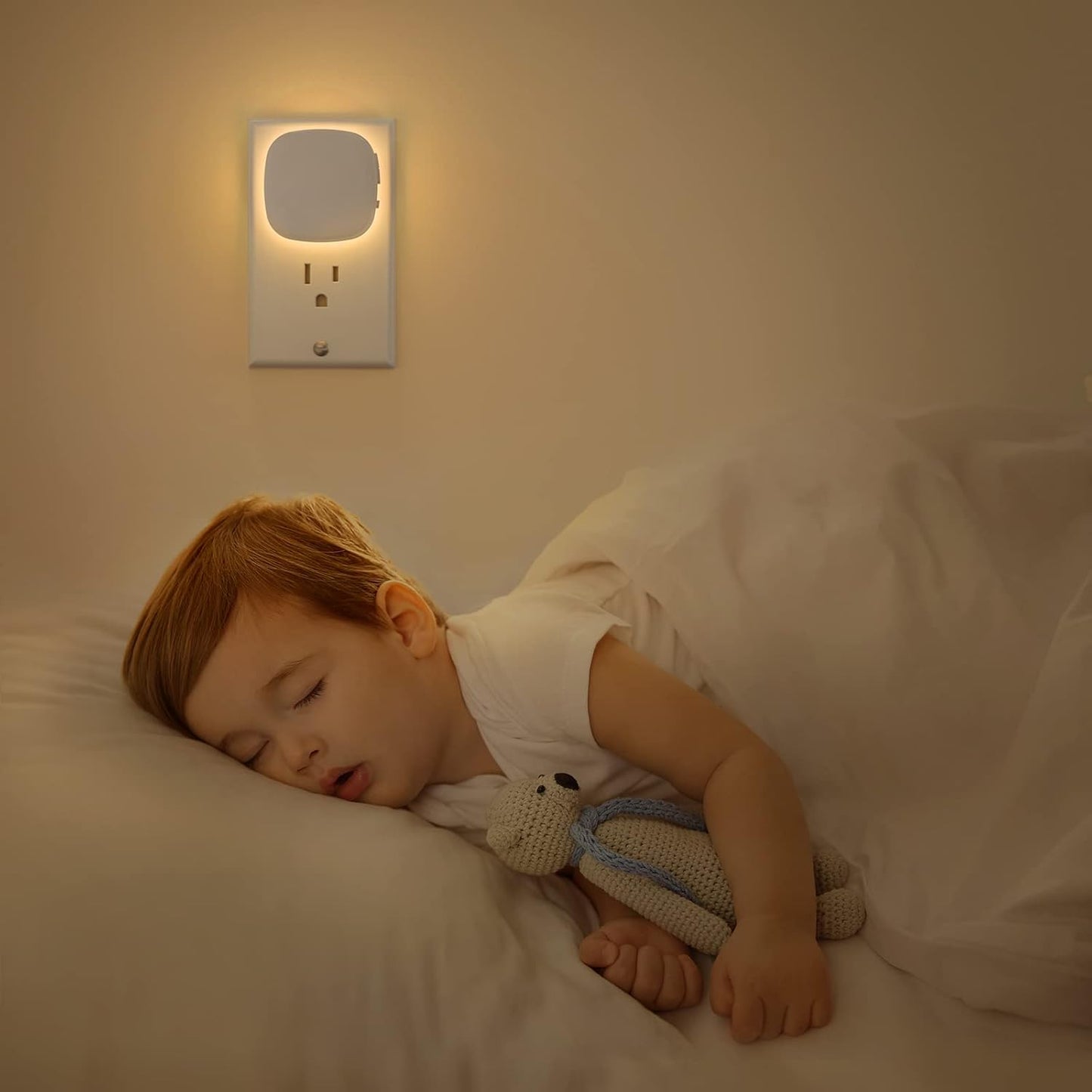 AUVON Backlit LED Night Light – Stepless Dimming Ambient Light for Bedtime Reading and Wind Down Routines