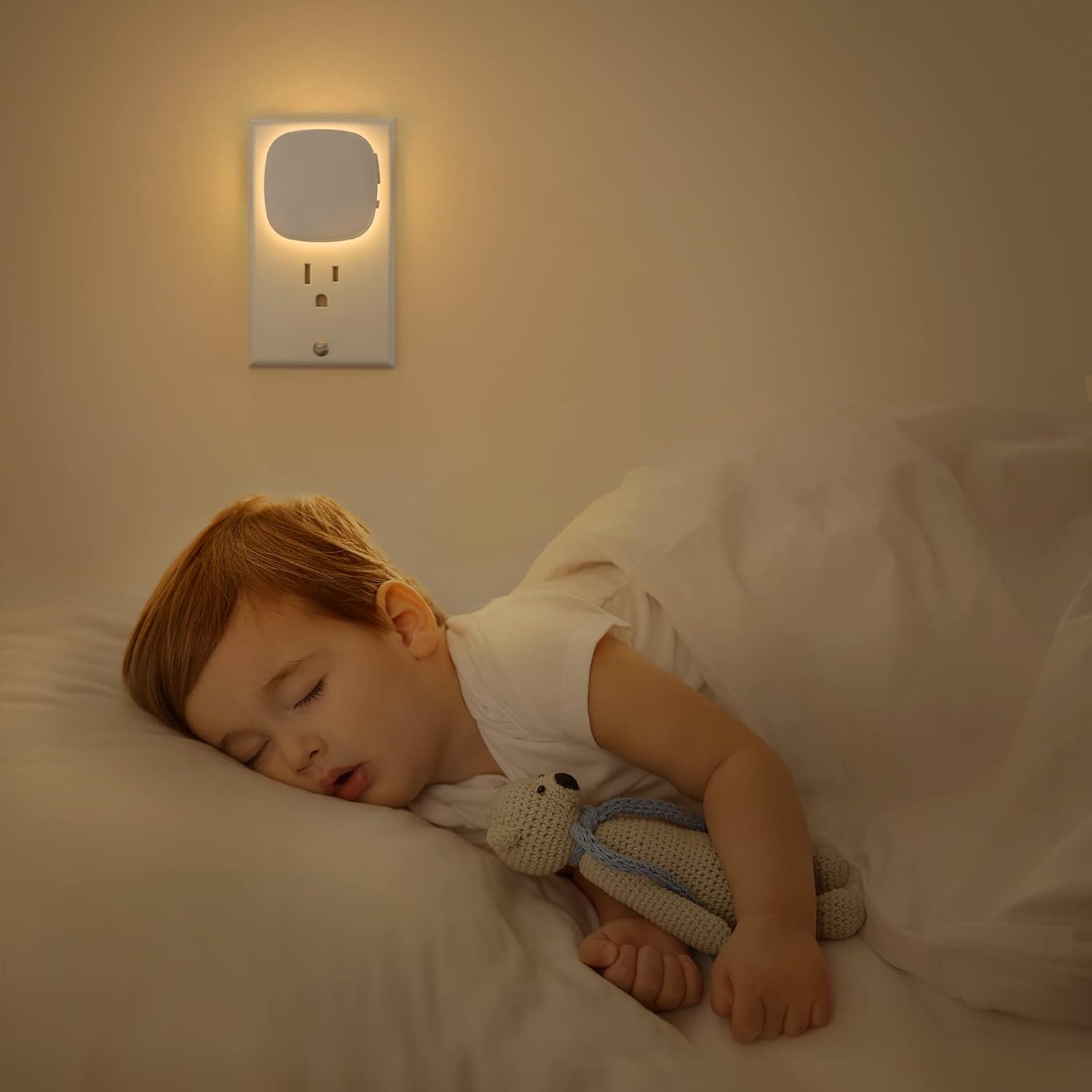 AUVON Backlit LED Night Light – Stepless Dimming Ambient Light for Bedtime Reading and Wind Down Routines